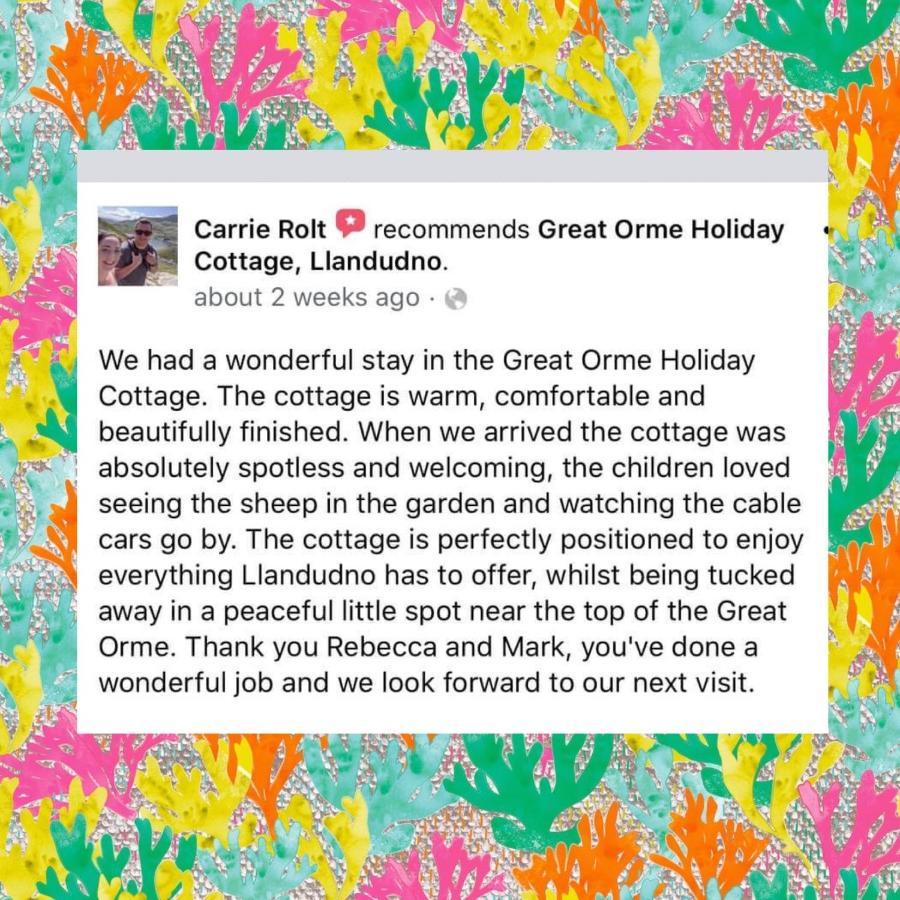 Great Orme Cottage, The Great Orme, Llandudno Exterior foto