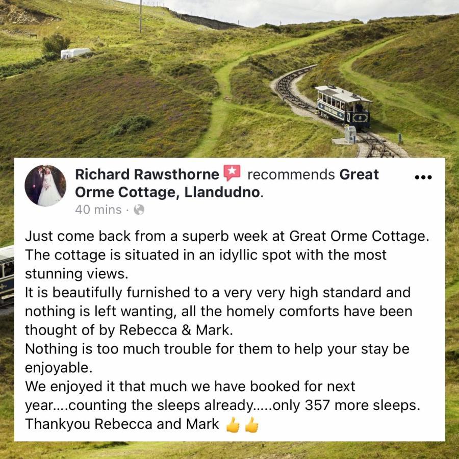 Great Orme Cottage, The Great Orme, Llandudno Exterior foto